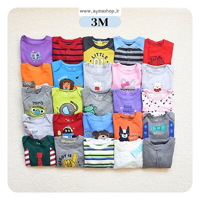 بادی آستین بلند(jumping beans(3m 